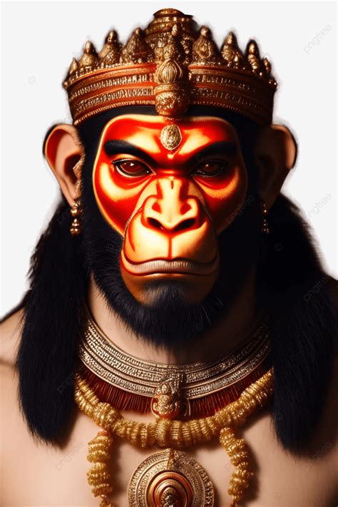 Lord Hanuman Face Photorealistic Realistic, Lord Hanuman, Lord Hanuman ...