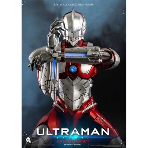 Three 1/6 Ultraman Suit Shinjiro Anime Ver ( die-cast) | Shopee Malaysia