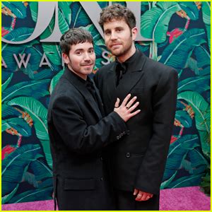 Ben Platt Fiance Noah Galvin Couple Up On Red Carpet At Tony Awards