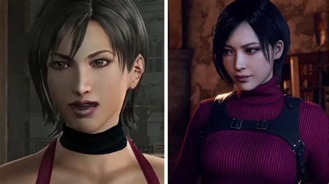 Old Ada Wong Vs New Ada Wong Look Comparison Resident Evil 4 Remake