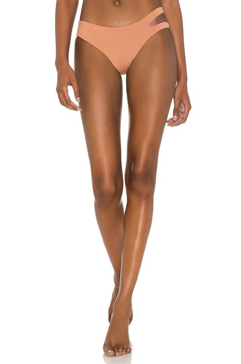 LSPACE Breakers Classic Bikini Bottom In Putty REVOLVE