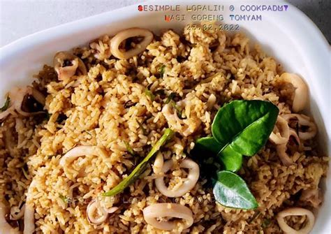 Resipi Nasi Goreng Tomyam Oleh Sesimple Loralin Cookpad