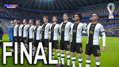 PES France Vs Germany FINAL FIFA World Cup 2022 Qatar Full Match