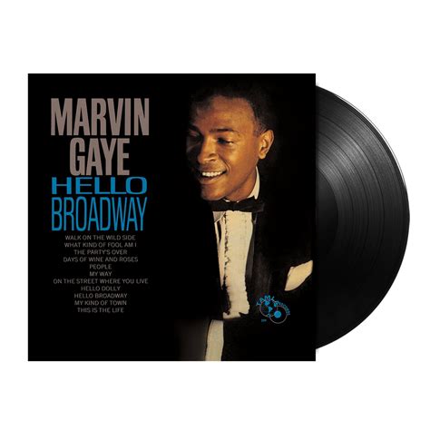 Marvin Gaye Hello Broadway Lp Motown Records