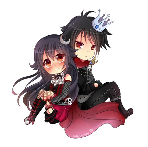 Chibi Couple Commission For Xxnemi Chanxx By Kurama Chan On