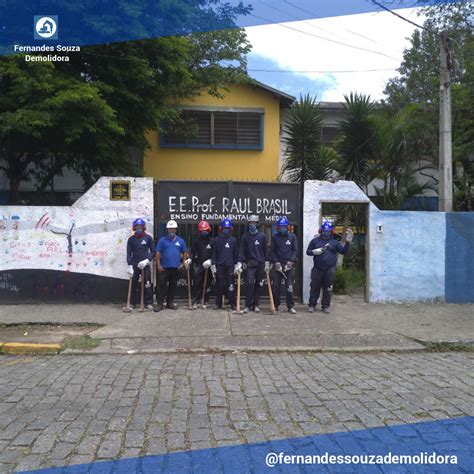 Demolição Escola Raul Brasil | Fernandes Souza Demolidora 11 40637006