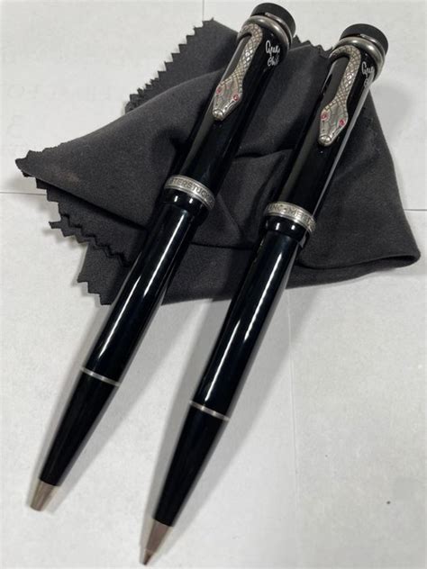 Montblanc Set Penna Matita Montblanc Agatha Christie Ballpoint Pen