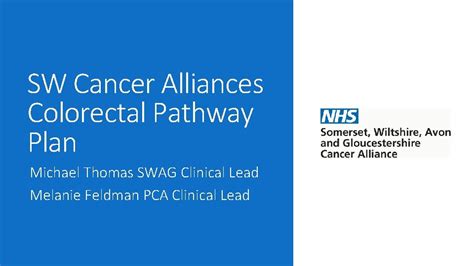 Sw Cancer Alliances Colorectal Pathway Plan Michael Thomas