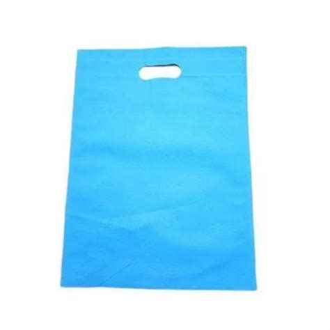 Blue Non Woven D Cut Bag At Rs 115 Kg D Cut Non Woven Bags In