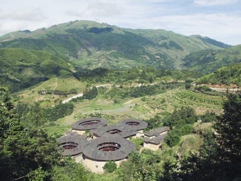 Hakka Tulou Round Earth Buildings UNESCO World Heritage Site Fujian