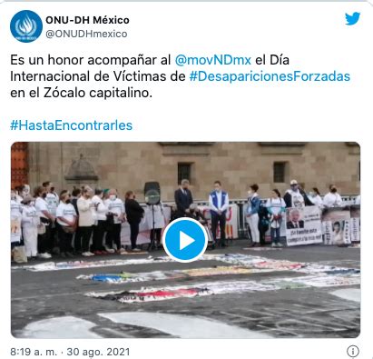 Onu Dh Pide A M Xico Garantizar La B Squeda Efectiva De Personas