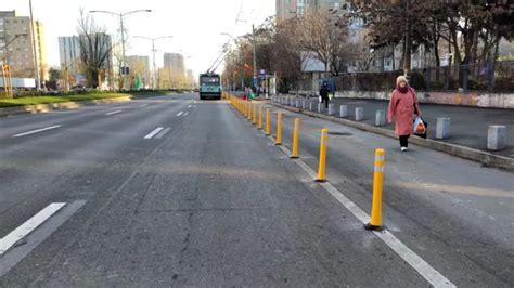 Primăria Capitalei face noi benzi unice pentru transportul în comun