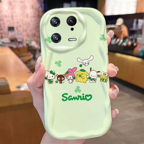 Sanrio Hello Kitty Kuromi Wave Case For Xiaomi Redmi Note 13 12 11 Pro