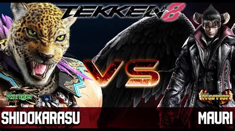 Tekken 8 King Shidokarasu Ranger Vs Devil Jin Mauri Warrior