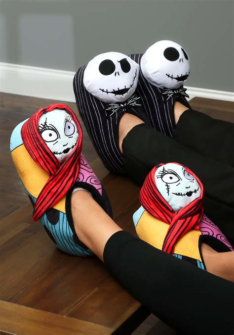 Adult Nightmare Before Christmas Jack Slippers | NBC Gifts - $29.99