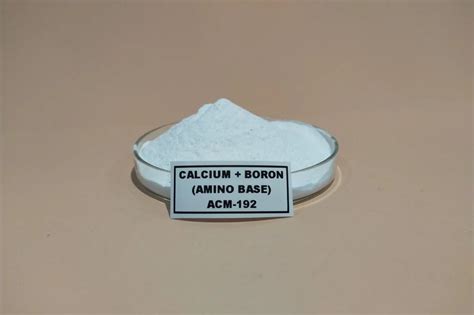 White Amino Base Chelated Calcium Boron Powder Purity 10 5 At Rs 160