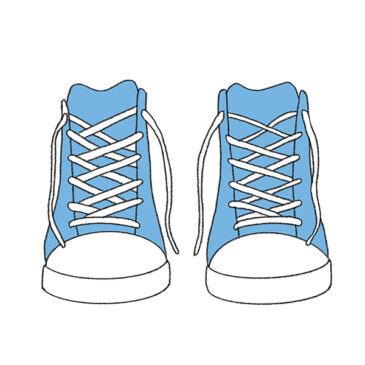 How To Draw Converse From The Front