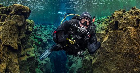 Scuba Diving In The Silfra Fissure