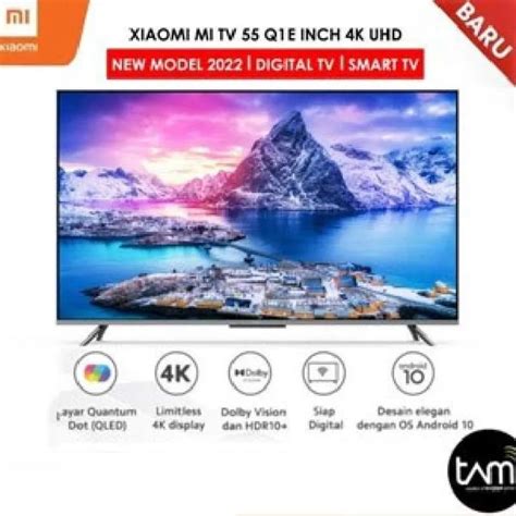 Jual Xiaomi Mi Tv Bezel Less Inch K Hdr Android Smart Tv