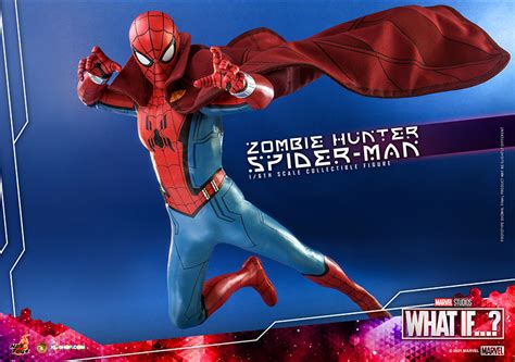 Hot Toys TMS058 What If 1 6th Scale Zombie Hunter Spider Man Collectible Figure