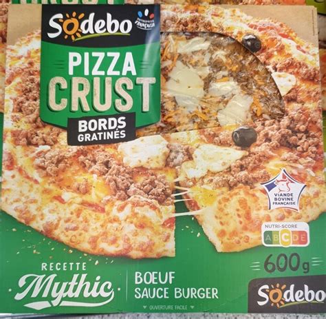 Pizza Crust B Uf Burger Sodebo