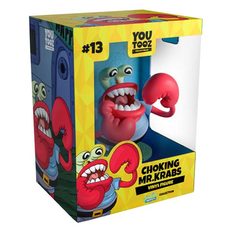 Choking Mr Krabs Spongebob Squarepants Youtooz Vinyl Figure