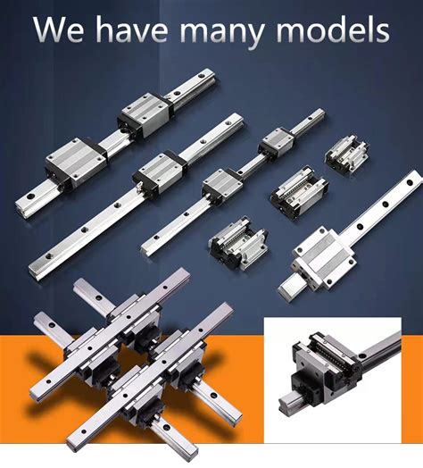 High Rigidity Precision Steel Linear Rail Linear Guide Hg Series