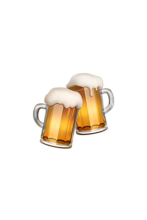 Cheers Clinking Beer Mugs Emoji