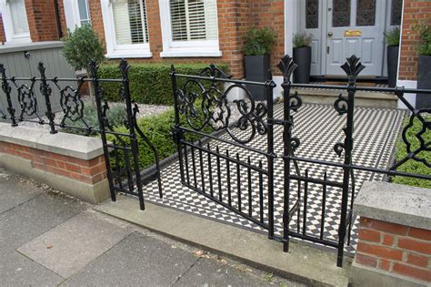 Garden Railings & Gates - The London Front Garden Company | Iron garden ...