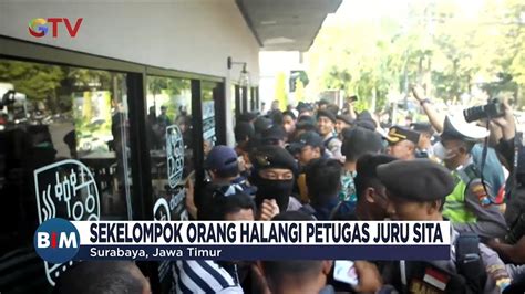 Kericuhan Warnai Eksekusi Kafe Di Surabaya Jatim BIM 04 07 YouTube