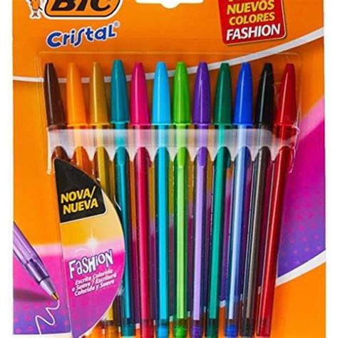 Caneta Fashion Cristal Cores Bic Caracter Sticas Do Produtoa Caneta