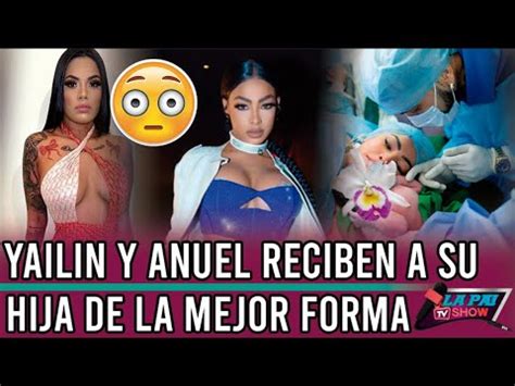 ANUEL Y YAILIN LE DAN LA BIENVENIDA A SU HIJA CATTLEYA Y YAILIN