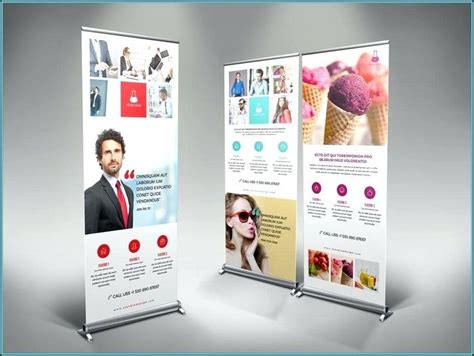 Retractable Banner Design Templates Roller Banner Banner Template