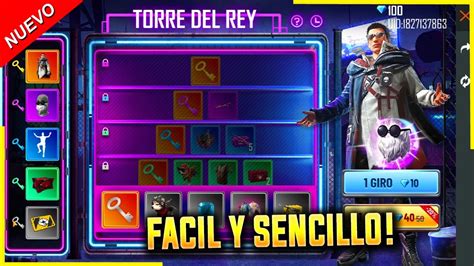 Domina la Torre y Desafía en Free Fire Evento Torre del Rey