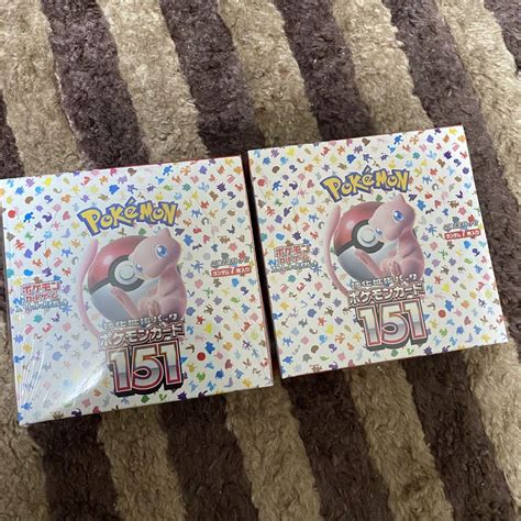 ポケモンカード 強化拡張パック 151 シュリンク付き 2box 新品未開封品