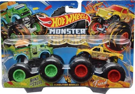 Kit Monster Trucks Hot Wheels Escolha Sua Miniatura Mattel