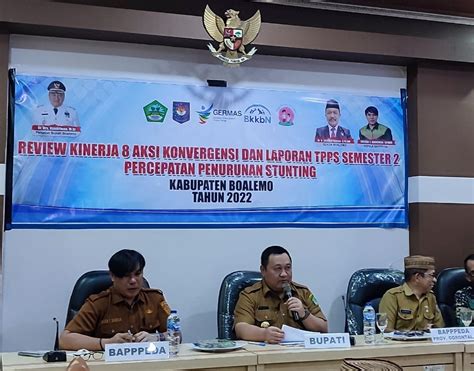 Bapppeda Boalemo Gelar Review Kinerja Aksi 8 Konvergensi Penurunan