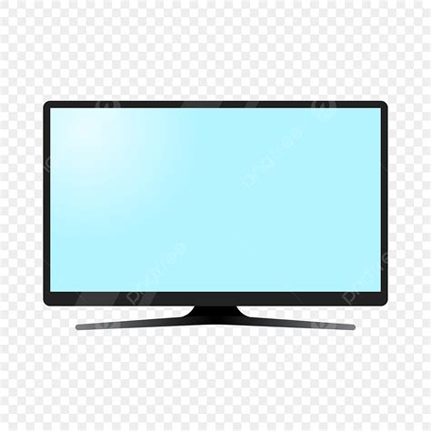 Television Clipart Transparent PNG Hd Television Screen Vector Lcd