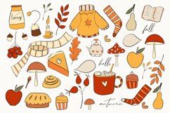 Hello fall clip art SVG