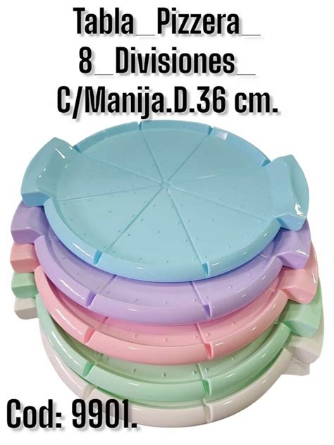 Tabla Pizza Con Gu A De Corte D S Deco Mayorista