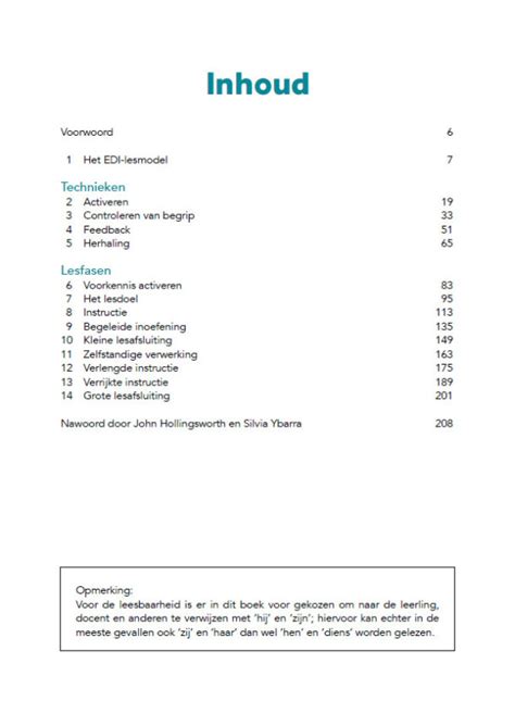 Expliciete Directe Instructie In Het Voortgezet Onderwijs Uitgeverij Pica