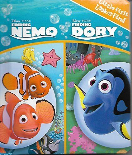 Disney Pixar Finding Nemo Disney Pixar Finding Dory Little First Look and Find by Kathy ...