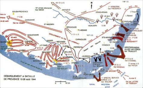 Août 1944 le débarquement de Provence Chemins de mémoire