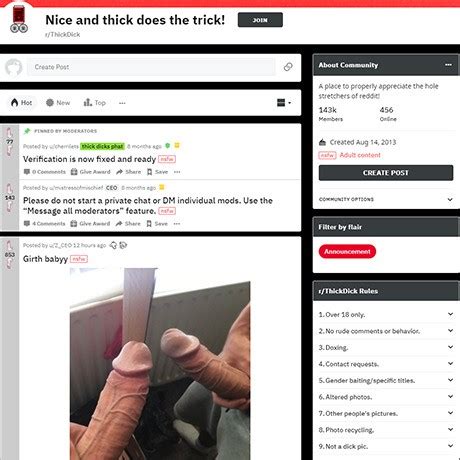 Thick Dick R ThickDick Porn For Women Site