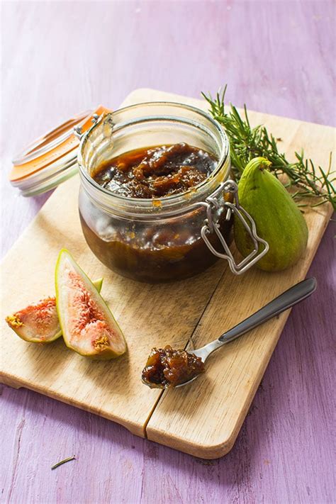 Recette De Confit De Figues Au Romarin Pour Fromages Foie Gras