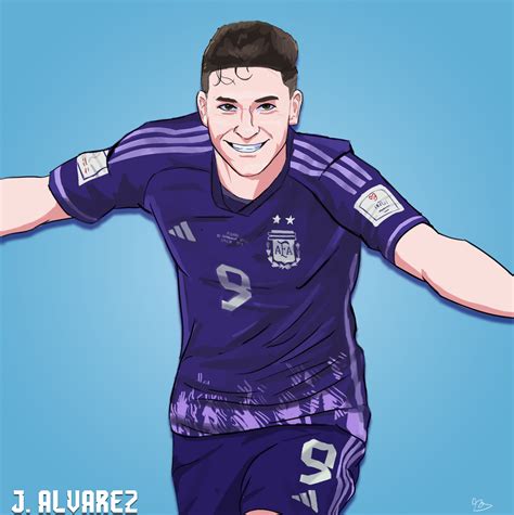 Julian Alvarez Argentina Digital Art Wallpaper Resolution X