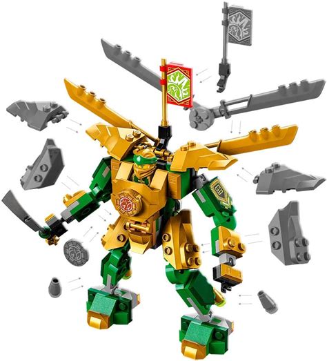 Lego Ninjago Pas Cher Le Combat Des Robots De Lloyd Volution