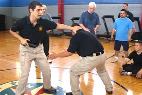 Defensive Tactics Training For Police Military And Security In