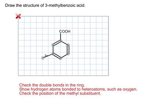 Solved Draw The Structure Of 3 Methylbenzoic Acid COOH Chegg