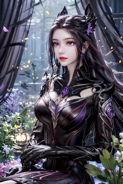 Premium Ai Image Chinese Girl Female Character